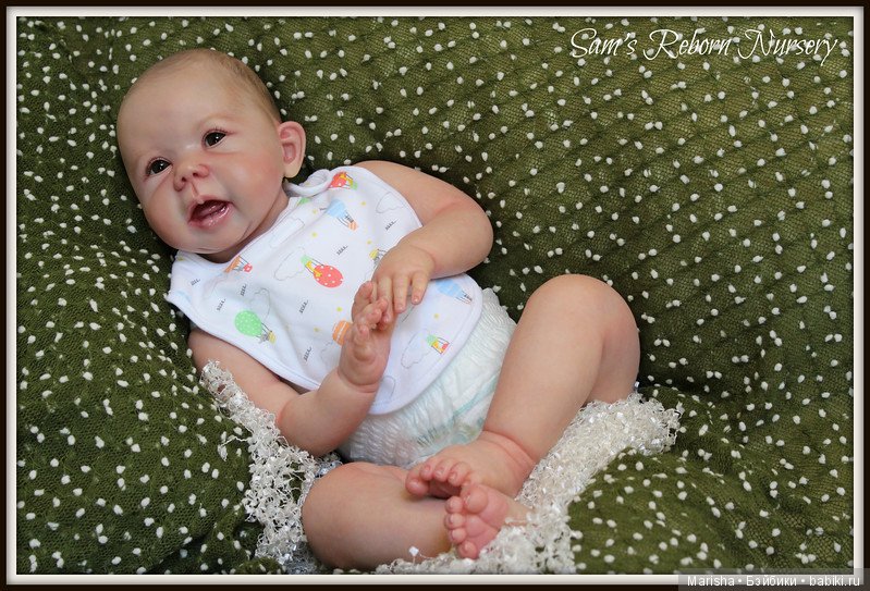 Малыш реборн из молда Mona, скульптор Eva Wakolbinger от Sam's Reborn Nursery