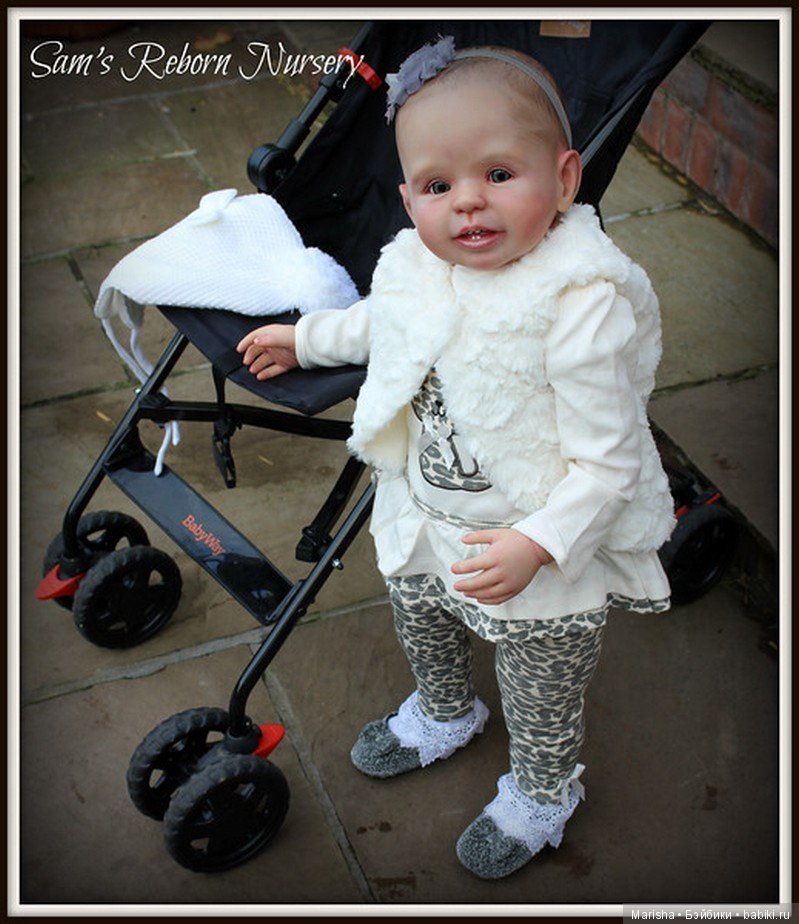Малыш реборн из молда Mila, скульптор Eva Wakolbinger от Sam's Reborn Nursery