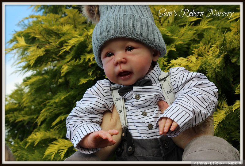 Малыш реборн из молда Mona, скульптор Eva Wakolbinger от Sam's Reborn Nursery