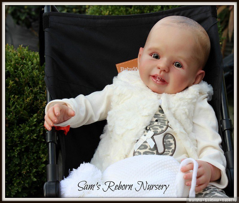 Малыш реборн из молда Mila, скульптор Eva Wakolbinger от Sam's Reborn Nursery (фото 10)