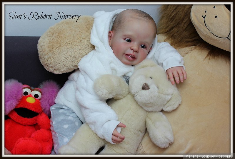 Малыш реборн из молда Mila, скульптор Eva Wakolbinger от Sam's Reborn Nursery