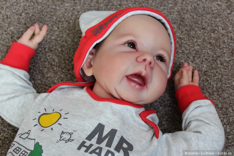 Малыш реборн из молда Mona, скульптор Eva Wakolbinger от Sam's Reborn Nursery (фото 6)