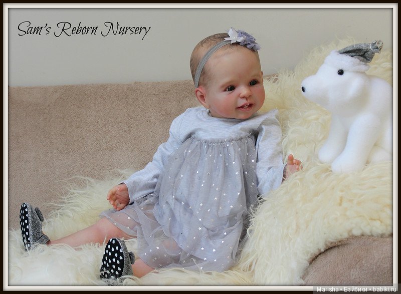 Малыш реборн из молда Mila, скульптор Eva Wakolbinger от Sam's Reborn Nursery (фото 3)