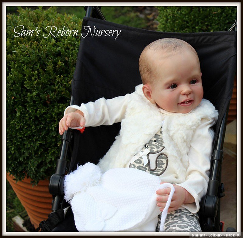 Малыш реборн из молда Mila, скульптор Eva Wakolbinger от Sam's Reborn Nursery (фото 9)