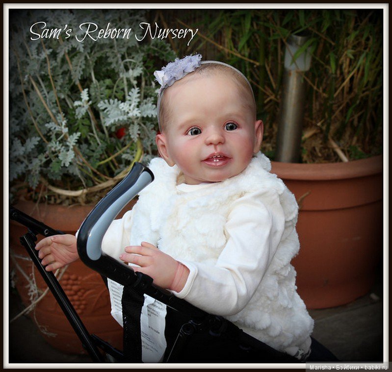 Малыш реборн из молда Mila, скульптор Eva Wakolbinger от Sam's Reborn Nursery