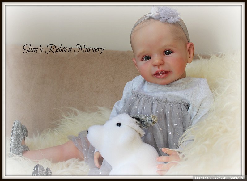 Малыш реборн из молда Mila, скульптор Eva Wakolbinger от Sam's Reborn Nursery (фото 4)