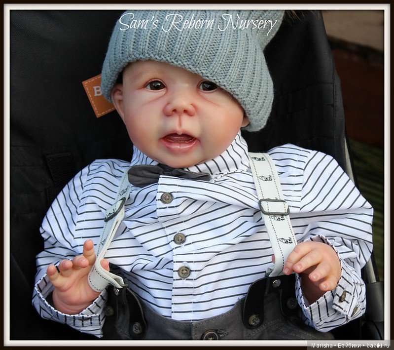 Малыш реборн из молда Mona, скульптор Eva Wakolbinger от Sam's Reborn Nursery