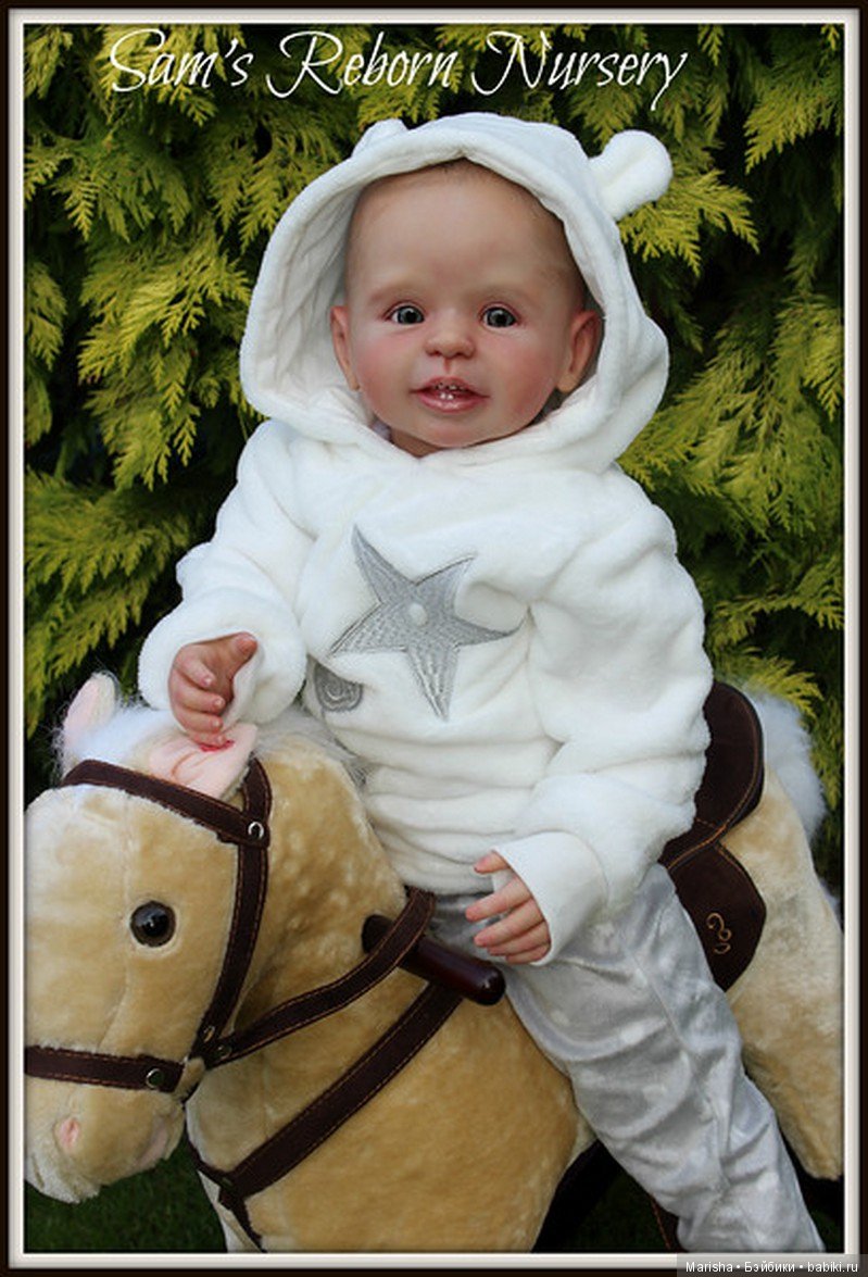 Малыш реборн из молда Mila, скульптор Eva Wakolbinger от Sam's Reborn Nursery