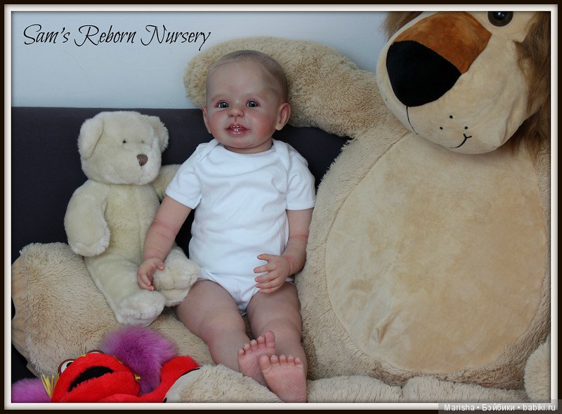 Малыш реборн из молда Mila, скульптор Eva Wakolbinger от Sam's Reborn Nursery