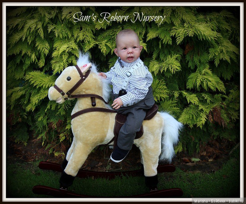 Малыш реборн из молда Mona, скульптор Eva Wakolbinger от Sam's Reborn Nursery