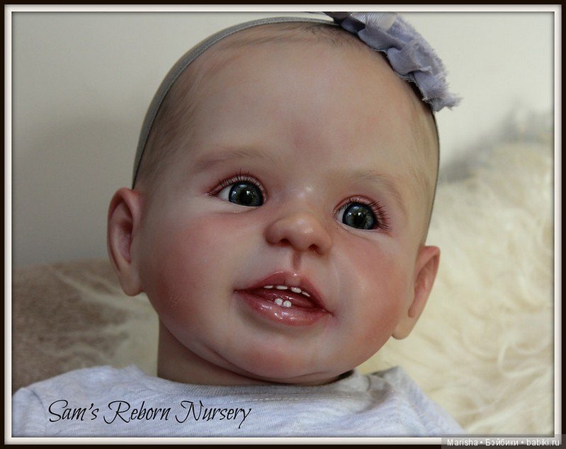 Малыш реборн из молда Mila, скульптор Eva Wakolbinger от Sam's Reborn Nursery (фото 2)