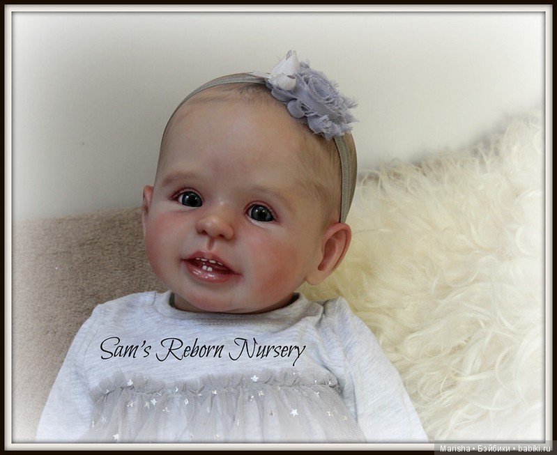 Малыш реборн из молда Mila, скульптор Eva Wakolbinger от Sam's Reborn Nursery