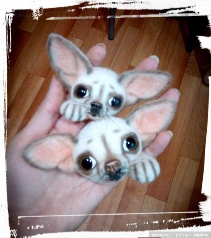 Чихоброшки — Валяные игрушки из шерсти: сухое валяние