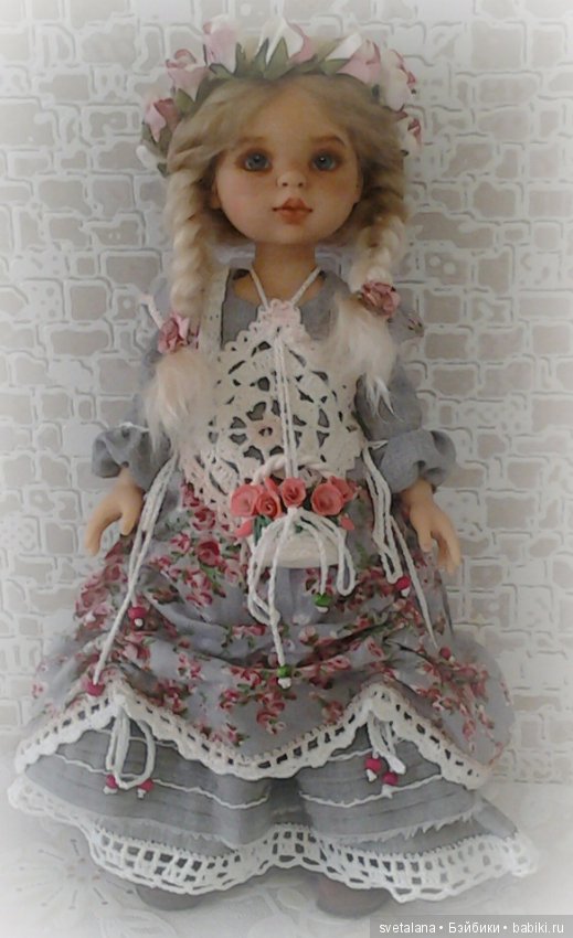 Розалина.ООАК куколки Паола Рейна