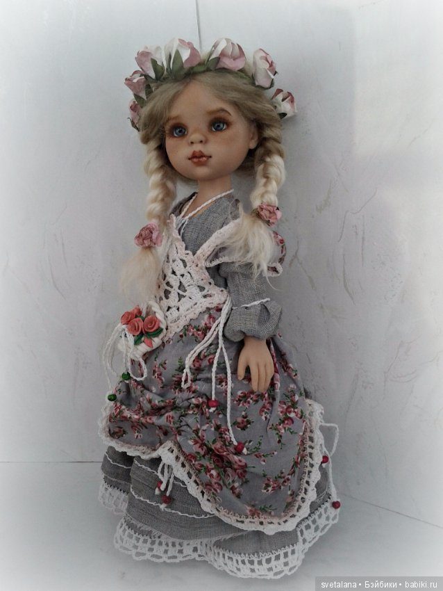 Розалина.ООАК куколки Паола Рейна