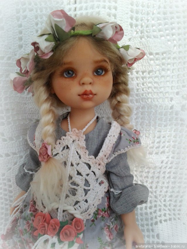 Розалина.ООАК куколки Паола Рейна