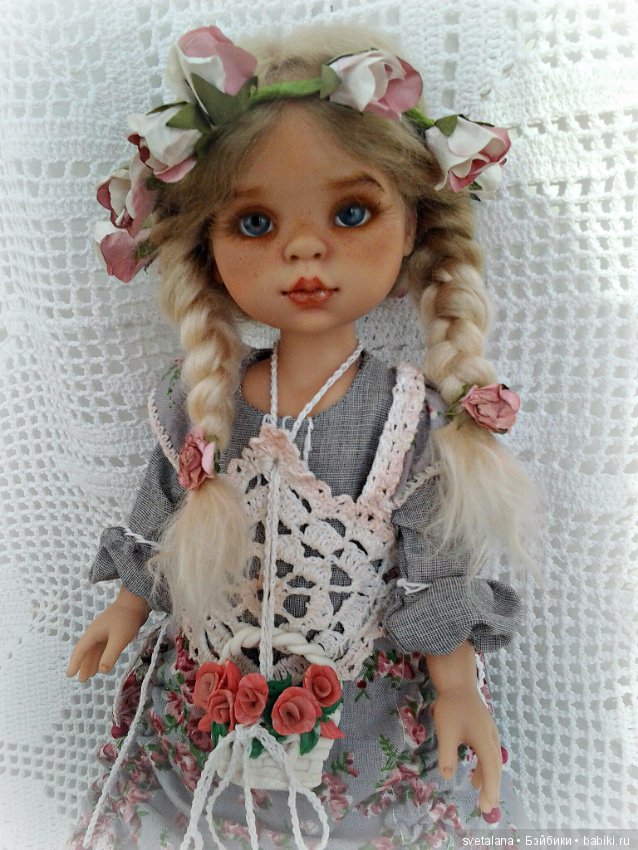Розалина.ООАК куколки Паола Рейна