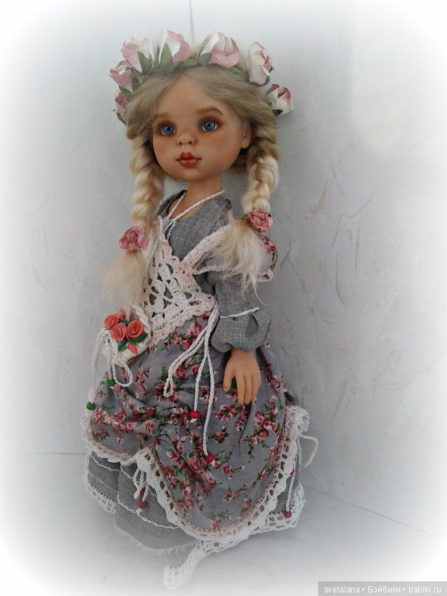 Розалина.ООАК куколки Паола Рейна