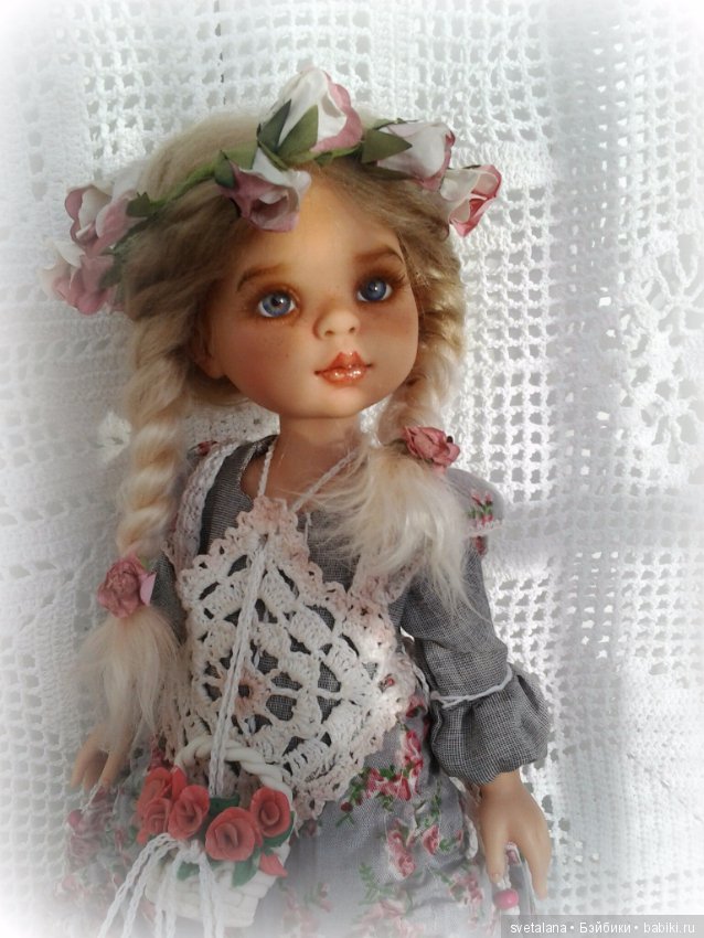 Розалина.ООАК куколки Паола Рейна
