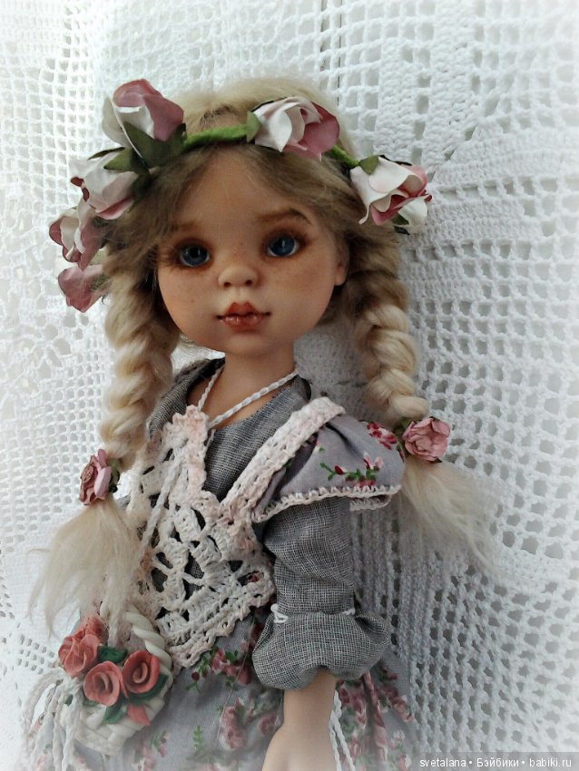 Розалина.ООАК куколки Паола Рейна