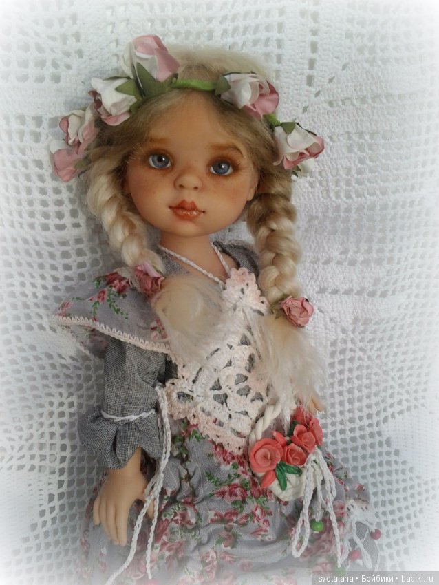 Розалина.ООАК куколки Паола Рейна