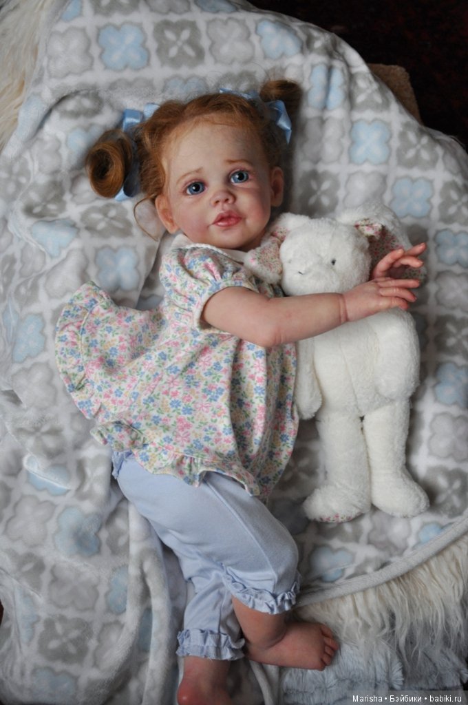 Куколка реборн Maxi, скульптор Sigrid Bock. Прототип мастера Аллы Кокс