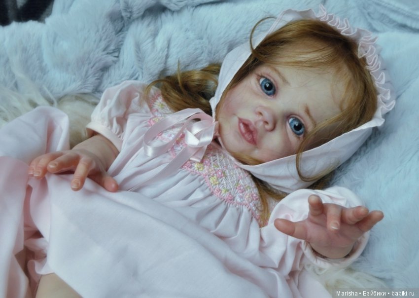 Куколка реборн Maxi, скульптор Sigrid Bock. Прототип мастера Аллы Кокс