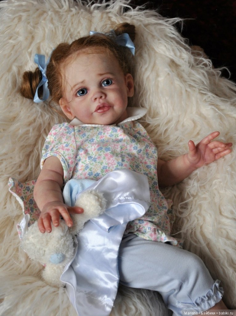 Куколка реборн Maxi, скульптор Sigrid Bock. Прототип мастера Аллы Кокс