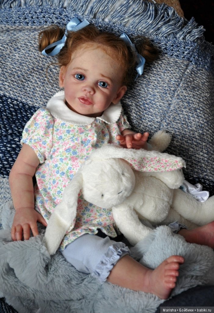 Куколка реборн Maxi, скульптор Sigrid Bock. Прототип мастера Аллы Кокс (фото 3)