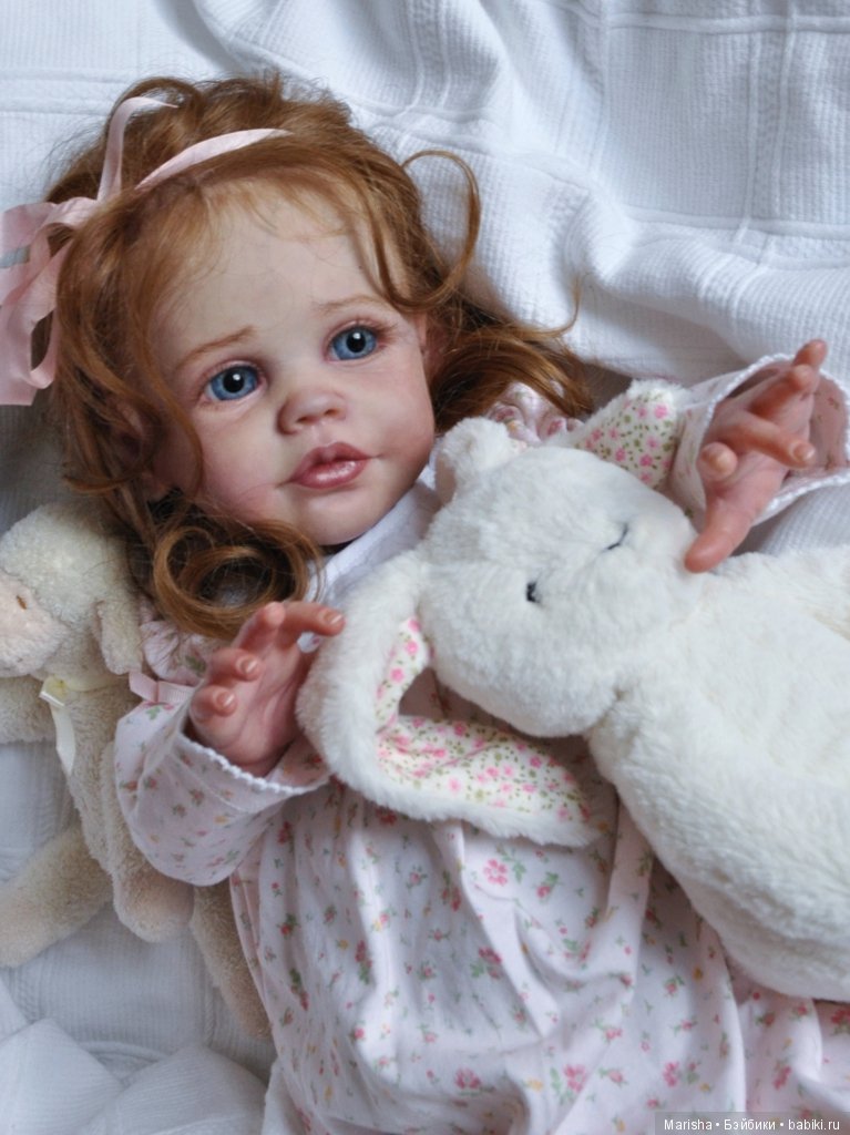 Куколка реборн Maxi, скульптор Sigrid Bock. Прототип мастера Аллы Кокс (фото 5)