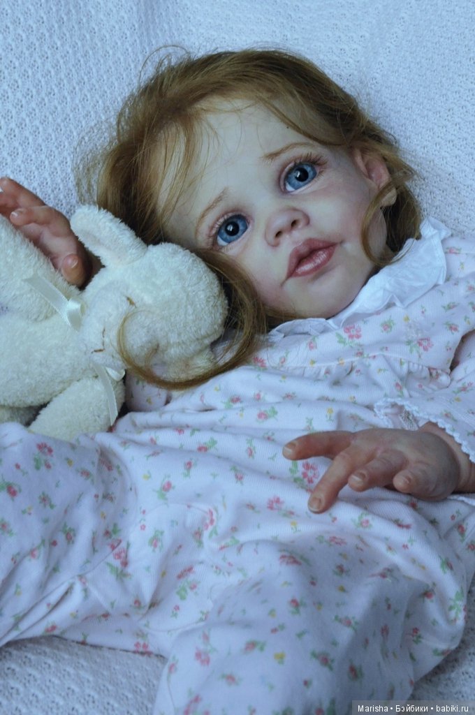 Куколка реборн Maxi, скульптор Sigrid Bock. Прототип мастера Аллы Кокс