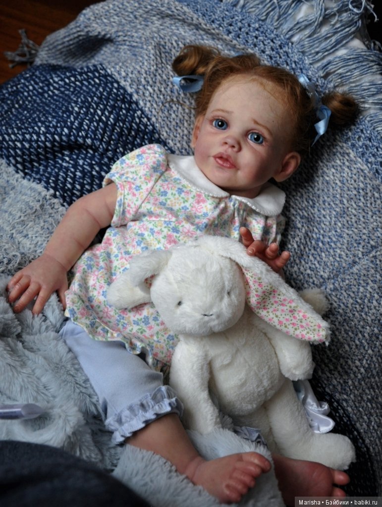 Куколка реборн Maxi, скульптор Sigrid Bock. Прототип мастера Аллы Кокс (фото 2)