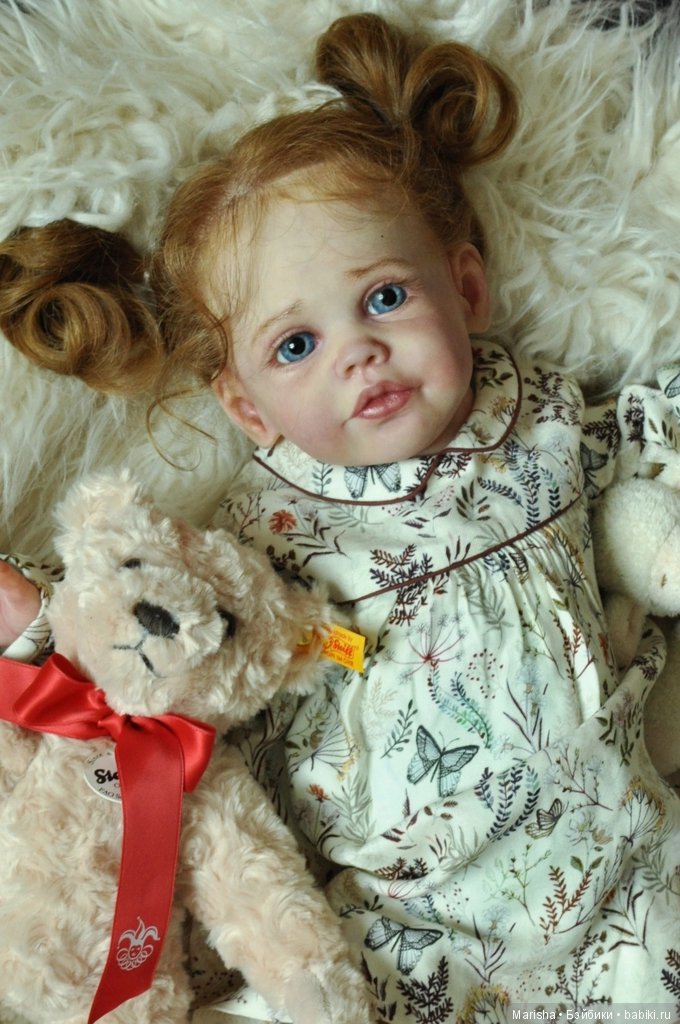 Куколка реборн Maxi, скульптор Sigrid Bock. Прототип мастера Аллы Кокс (фото 9)