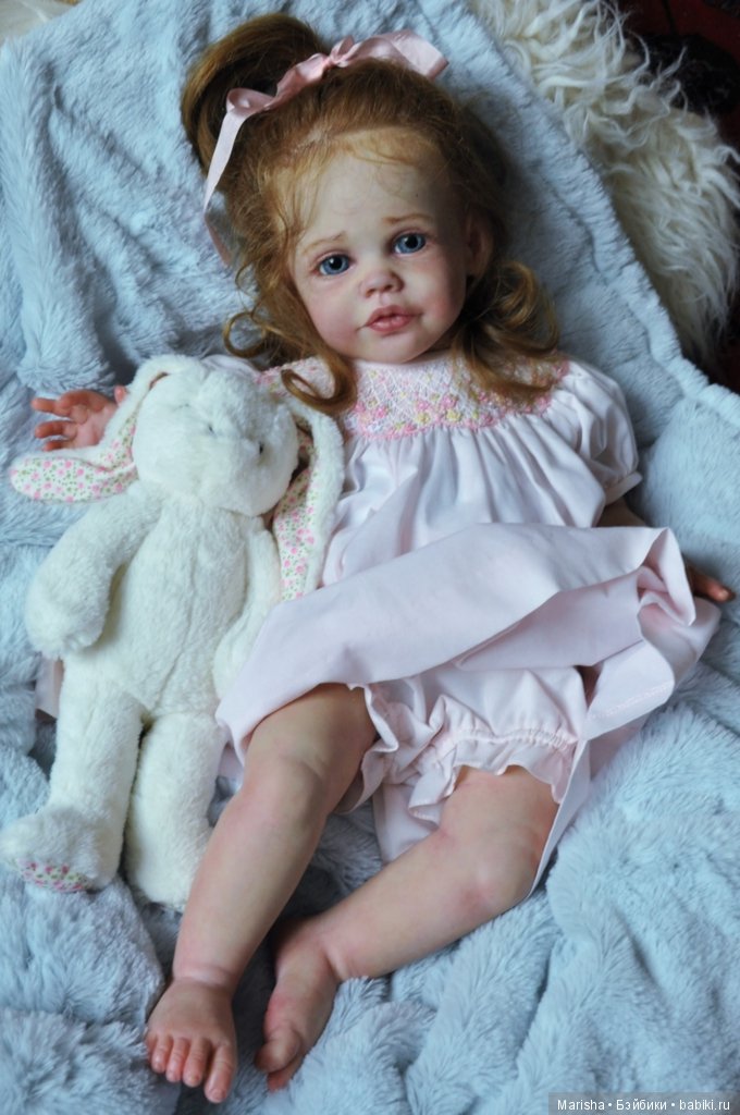 Куколка реборн Maxi, скульптор Sigrid Bock. Прототип мастера Аллы Кокс