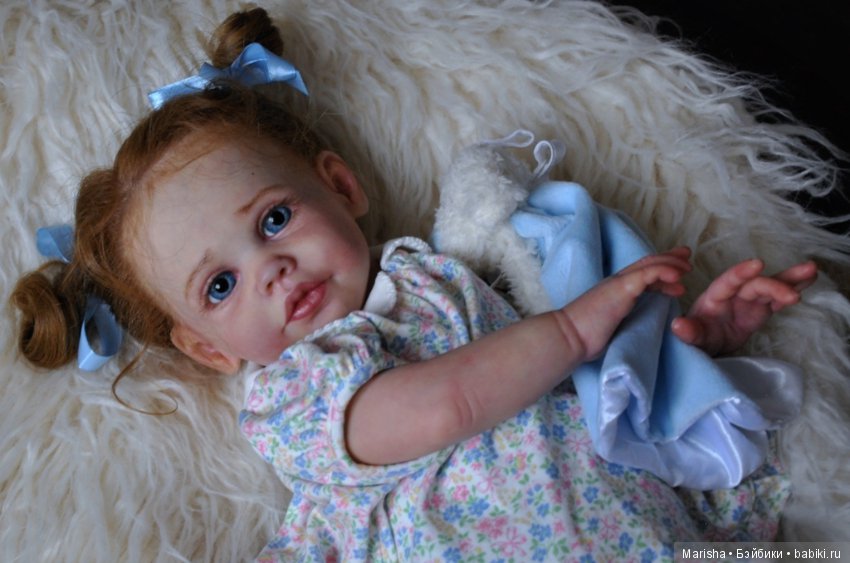 Куколка реборн Maxi, скульптор Sigrid Bock. Прототип мастера Аллы Кокс
