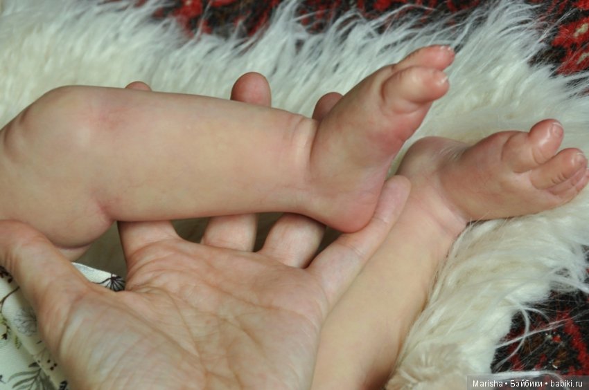 Куколка реборн Maxi, скульптор Sigrid Bock. Прототип мастера Аллы Кокс (фото 10)