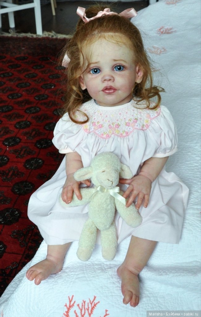 Куколка реборн Maxi, скульптор Sigrid Bock. Прототип мастера Аллы Кокс