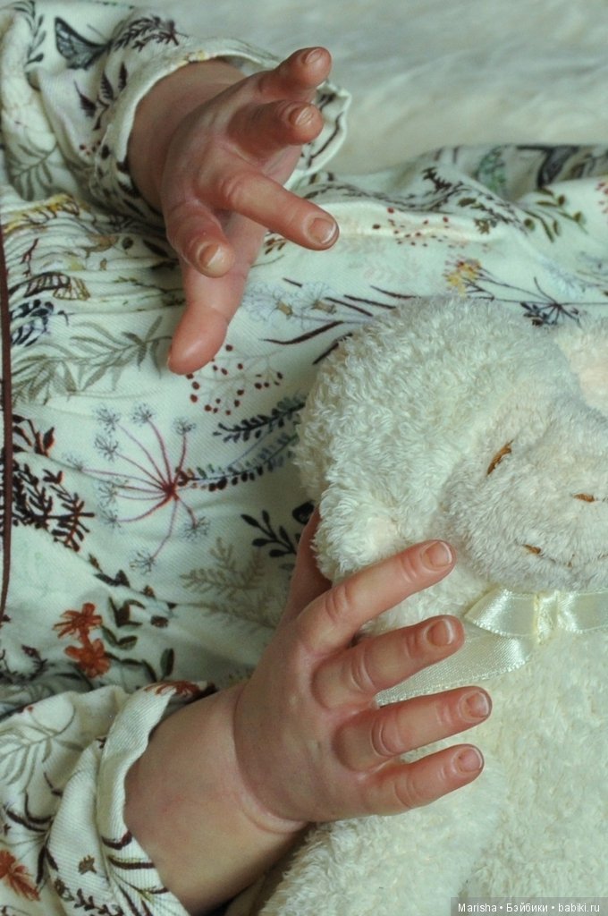 Куколка реборн Maxi, скульптор Sigrid Bock. Прототип мастера Аллы Кокс