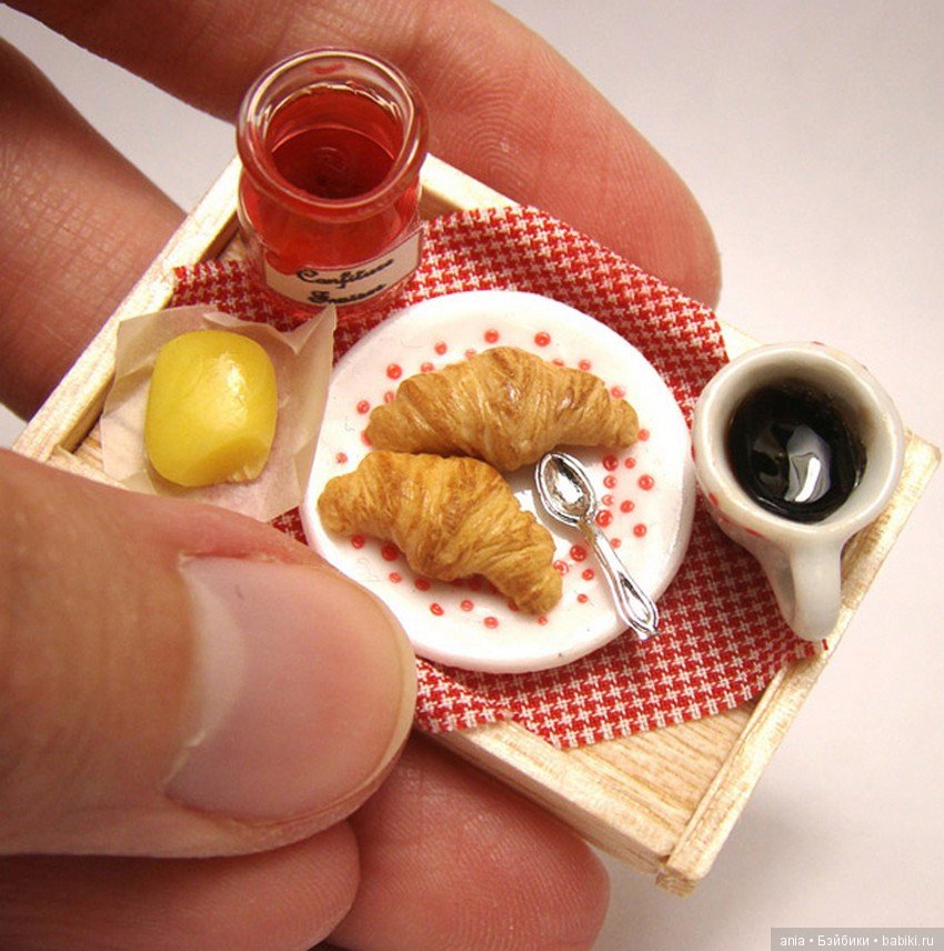 Миниатюрные модели еды в масштабе 1/12, автор Стефани Килгас (фото 2)