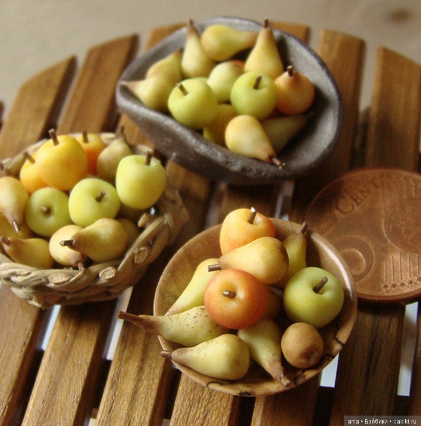 Миниатюрные модели еды в масштабе 1/12, автор Стефани Килгас