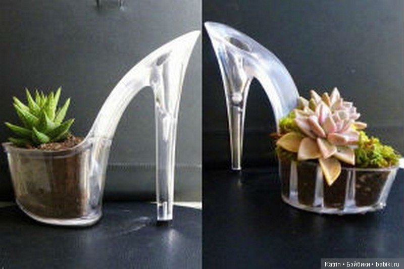 Оригинальные цветочные горшочки