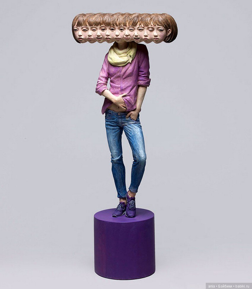 Глитч-арт: работы японского скульптора, от которых у вас закружится голова (фото 10)