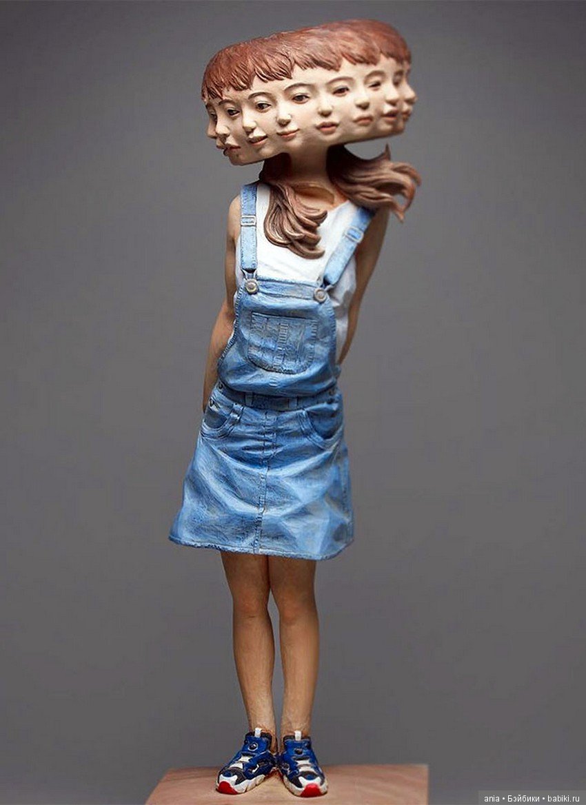 Глитч-арт: работы японского скульптора, от которых у вас закружится голова (фото 4)