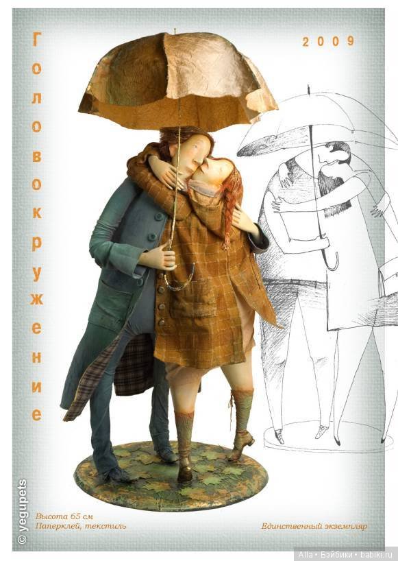 Авторские куклы Ольги Егупец