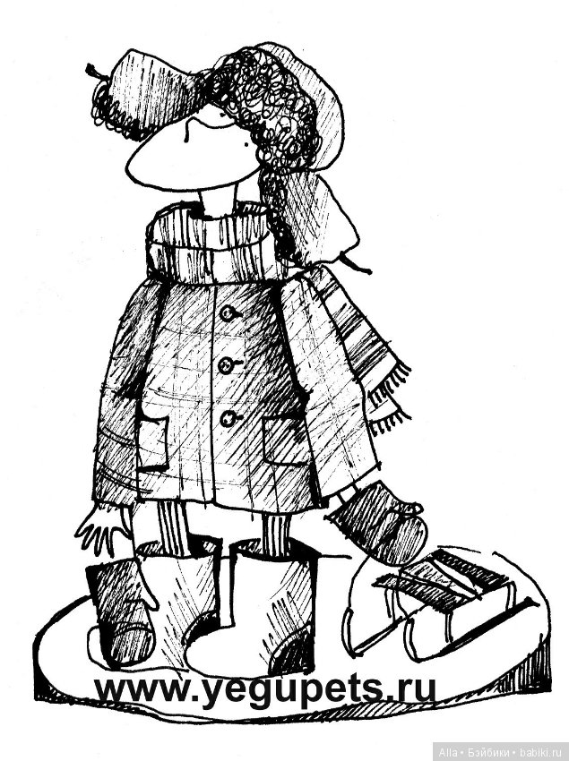 Авторские куклы Ольги Егупец