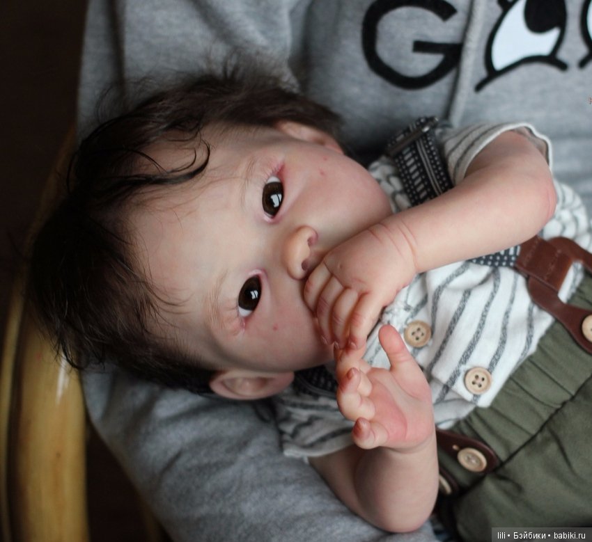 Мальчик азиатик, молд Лилинг (фото 3)