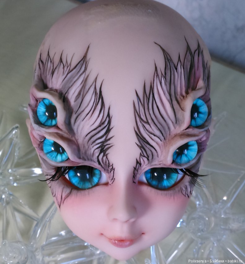 Неожиданный и неоднозначный лик воплощенный на первом молде "Звезды подиума" (фото 7)