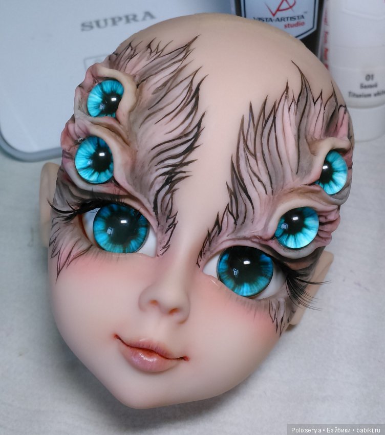 Неожиданный и неоднозначный лик воплощенный на первом молде "Звезды подиума"