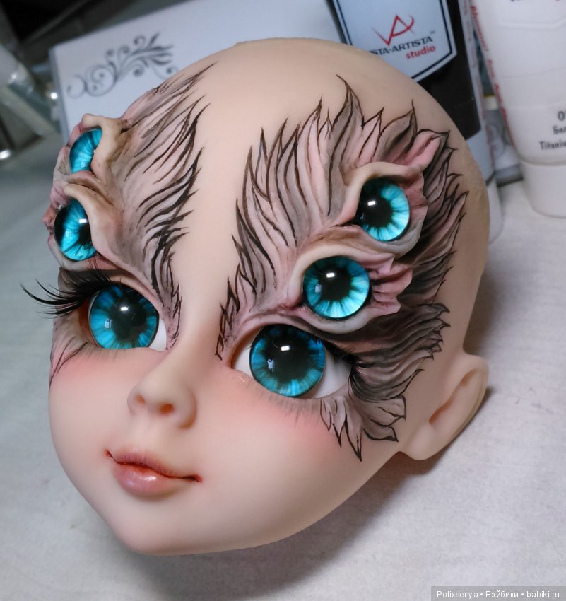 Неожиданный и неоднозначный лик воплощенный на первом молде "Звезды подиума" (фото 2)