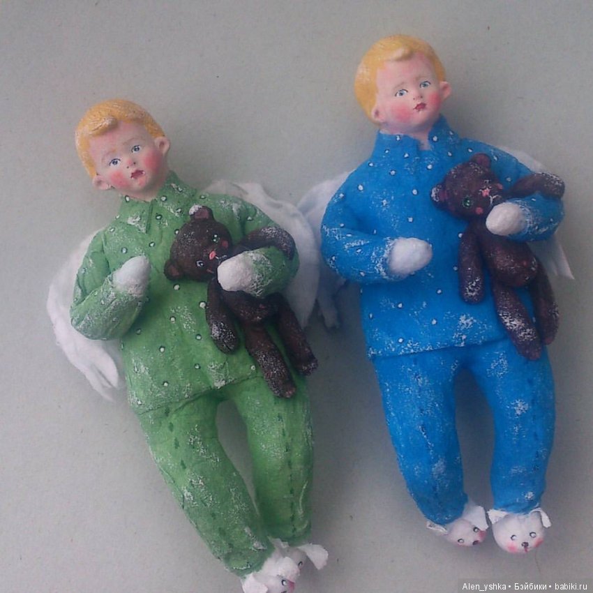 Знакомство с елочными ватными игрушками